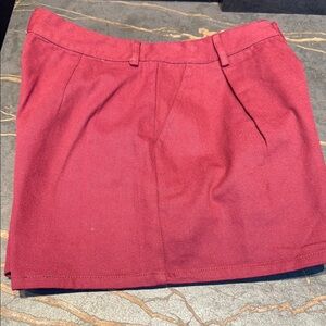 NWOT Chic Deep Red Shorts by Cloud Ten size Medium